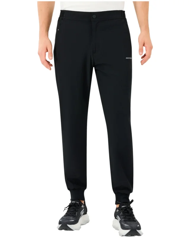 Skechers M Micro Coll. Side Zipper Jogger Fit Siyah Erkek Eşofman Altı - Skechers (1)