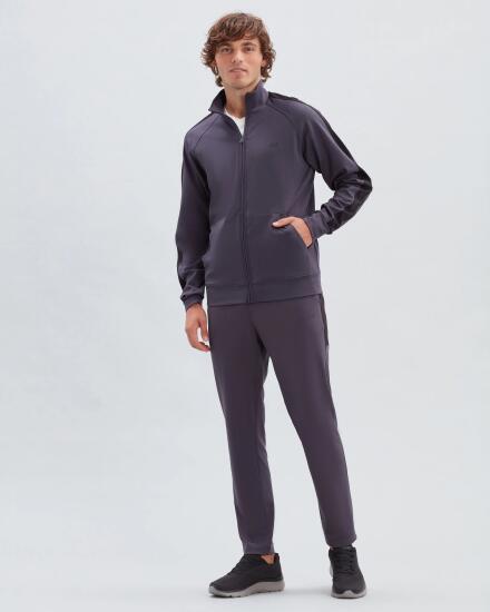 Skechers M Micro Collection Essential Suit Antrasit Erkek Eşofman Takımı - 3