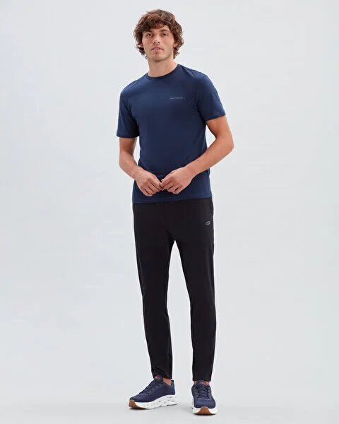 Skechers M Micro Collection Regular Woven Pant SİYAH Erkek Eşofman Altı - Skechers