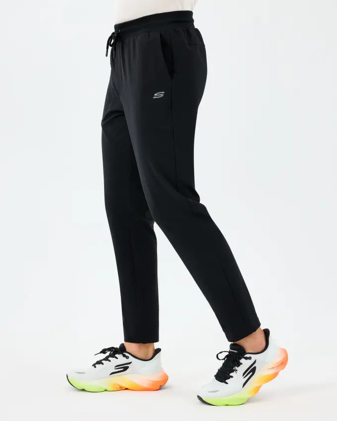 Skechers M Micro Woven Siyah Erkek Eşofman Altı - 2