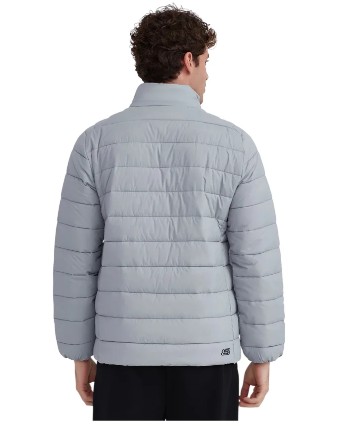 Skechers M Outerwear Padded Gri Erkek Mont - 2
