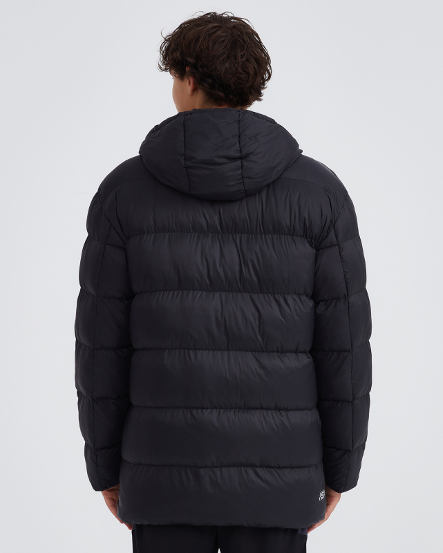 Skechers M Outerwear Padded Jacket SİYAH Erkek Mont - Skechers (1)