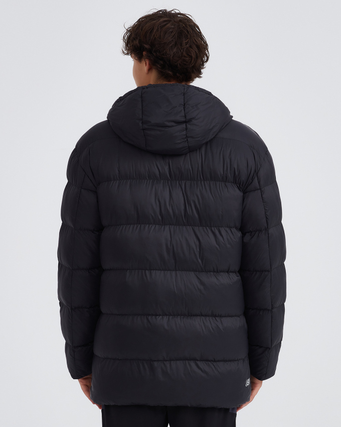 Skechers M Outerwear Padded Jacket SİYAH Erkek Mont - 2