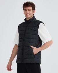 Skechers M Outerwear Padded Vest SİYAH Erkek Yelek - 5