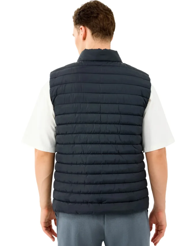 Skechers M Outerwear Polar Lining Paded Vest Siyah Erkek Yelek - 2
