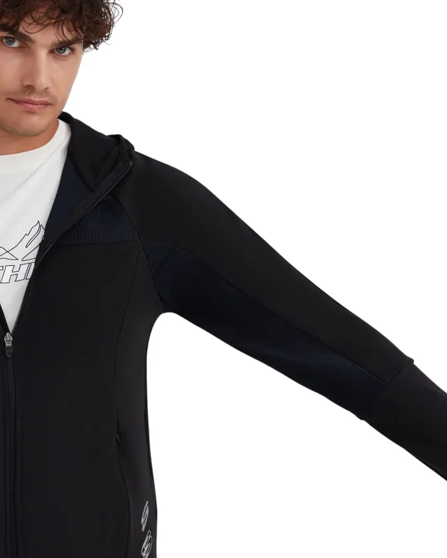 Skechers M Performance Coll. Full Zip SİYAH Erkek Eşofman Üstü - 5