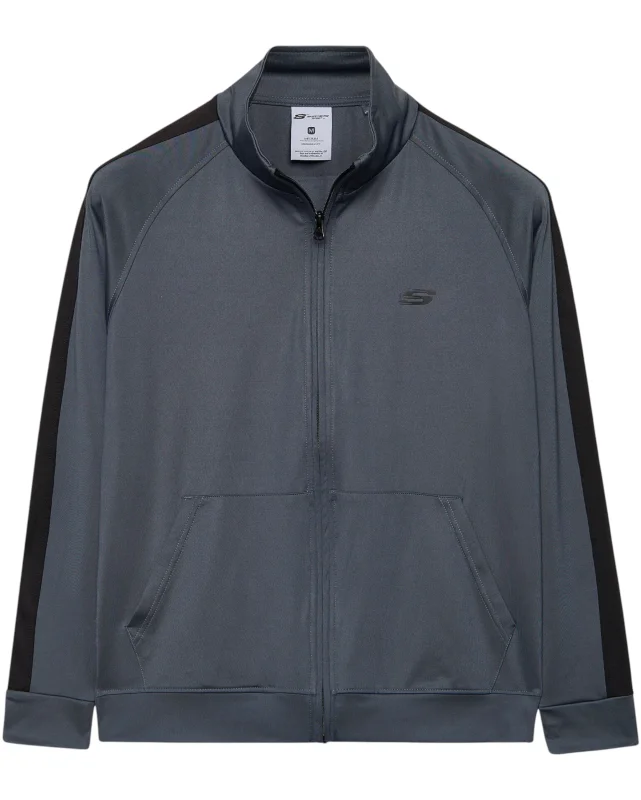 Skechers M Performance Track Suit Gri Erkek Eşofman Takımı - 1