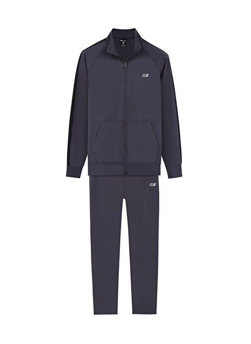 Skechers M Performance Track Suit Gri Erkek Eşofman Takımı - Skechers