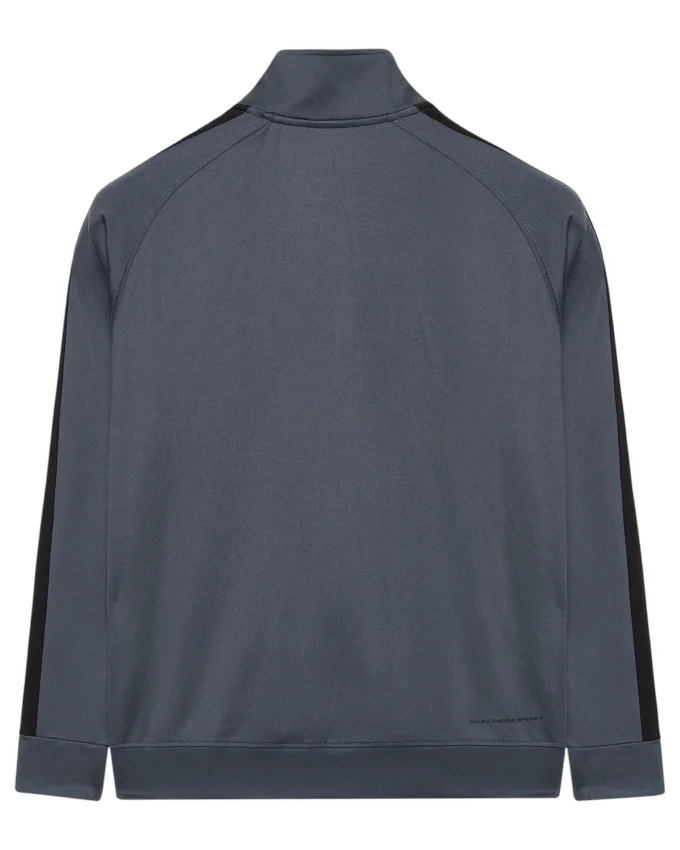 Skechers M Performance Track Suit Gri Erkek Eşofman Takımı - 4
