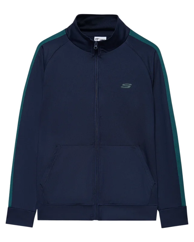 Skechers M Performance Track Suit Lacivert Erkek Eşofman Takımı 