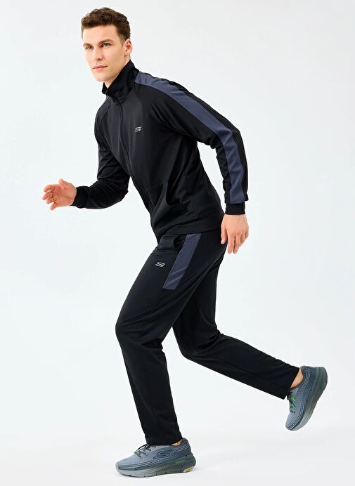 Skechers M Performance Track Suit Lacivert Erkek Eşofman Takımı - 3