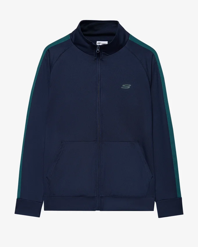 Skechers M Performance Track Suit Lacivert Erkek Eşofman Takımı - 1