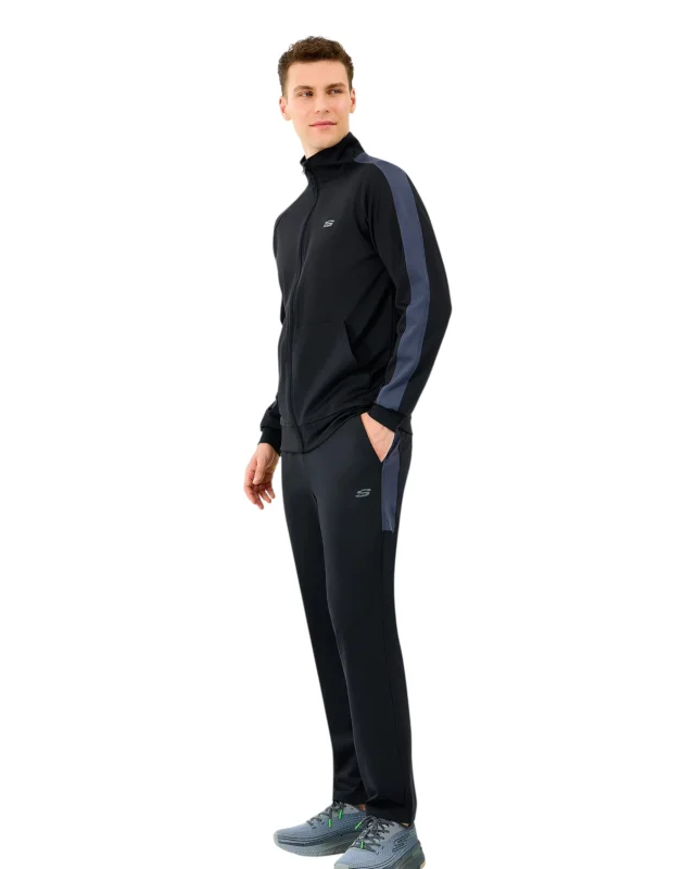 Skechers M Performance Track Suit Siyah Erkek Eşofman Takımı - 3