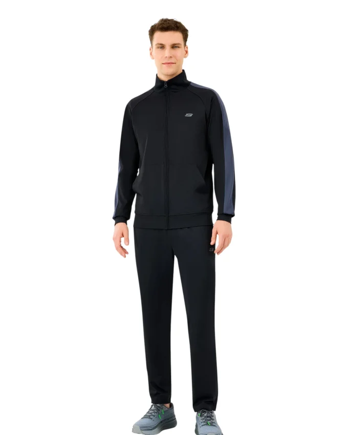 Skechers M Performance Track Suit Siyah Erkek Eşofman Takımı - 1