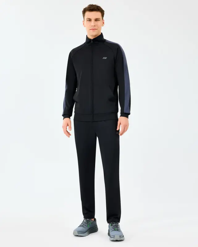Skechers M Performance Track Suit Siyah Erkek Eşofman Takımı - 1