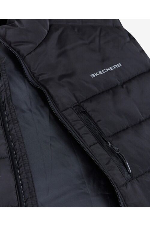 Skechers M Pocket Vest SİYAH Erkek Yelek - 5