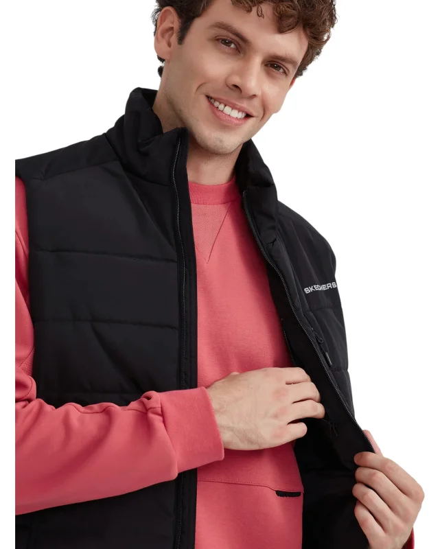 Skechers M Pocket Vest SİYAH Erkek Yelek - 3