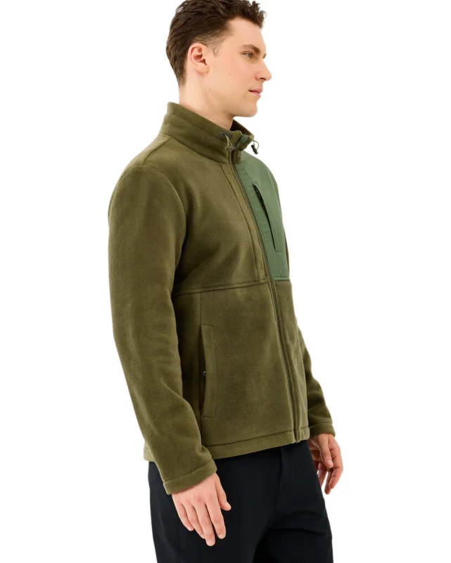 Skechers M Polar Jacket Haki Erkek Polar - 2