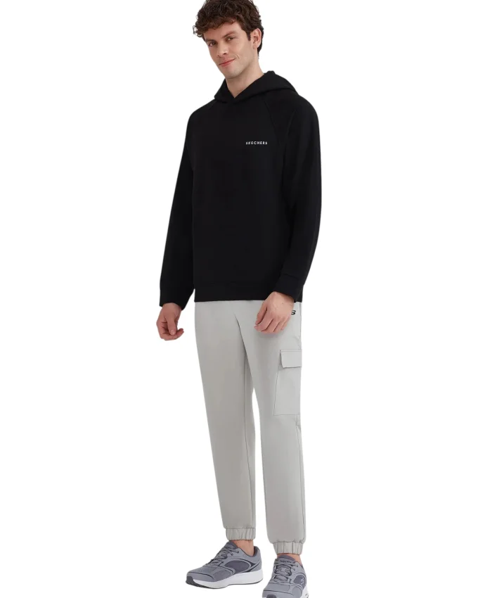 Skechers M Scuba Coll. Hoodie Sweatshirt SİYAH Erkek Sweatshirt - 3