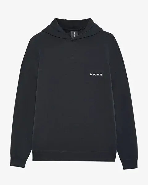 Skechers M Soft Touch Hoodie Sweatshirt SİYAH Erkek Sweatshirt - Skechers