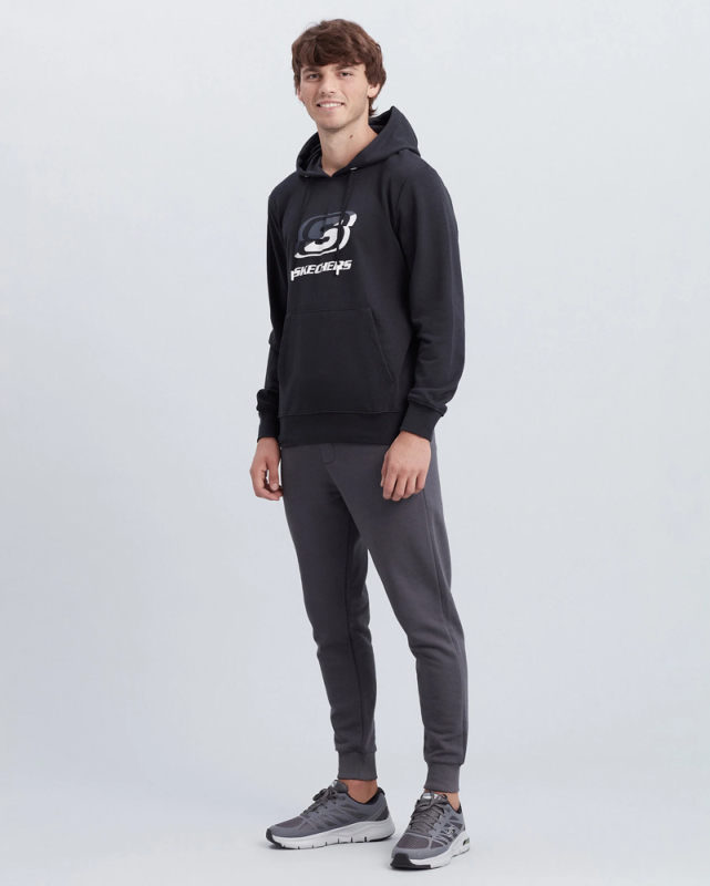 Skechers M Summits Hoodie SİYAH Erkek Sweatshirt S212406-001 - 2