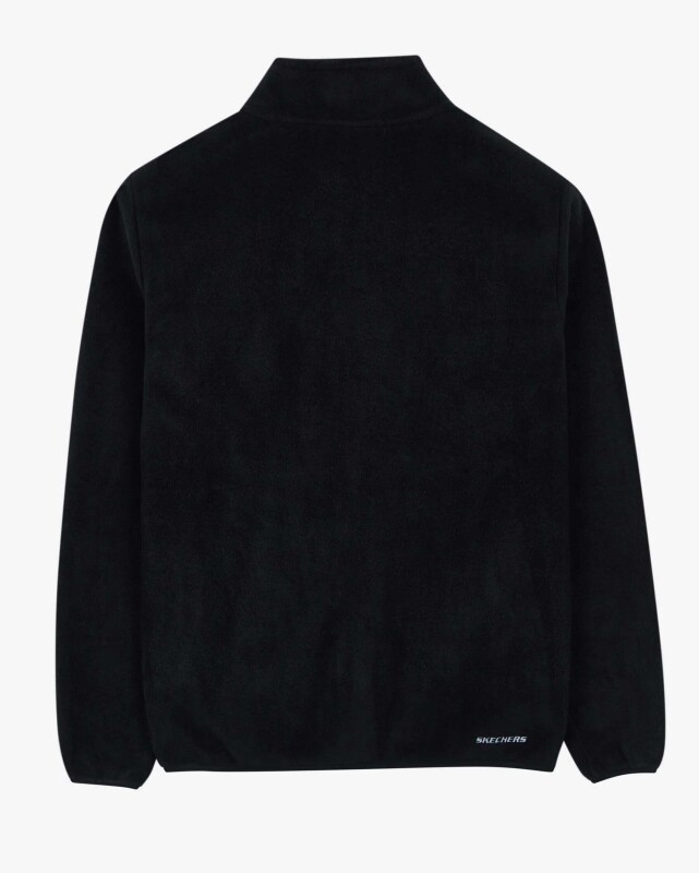 Skechers M Turtle Neck Full Zip Polar SİYAH Erkek Sweatshirt - 2
