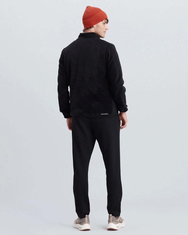 Skechers M Turtle Neck Full Zip Polar SİYAH Erkek Sweatshirt - 8