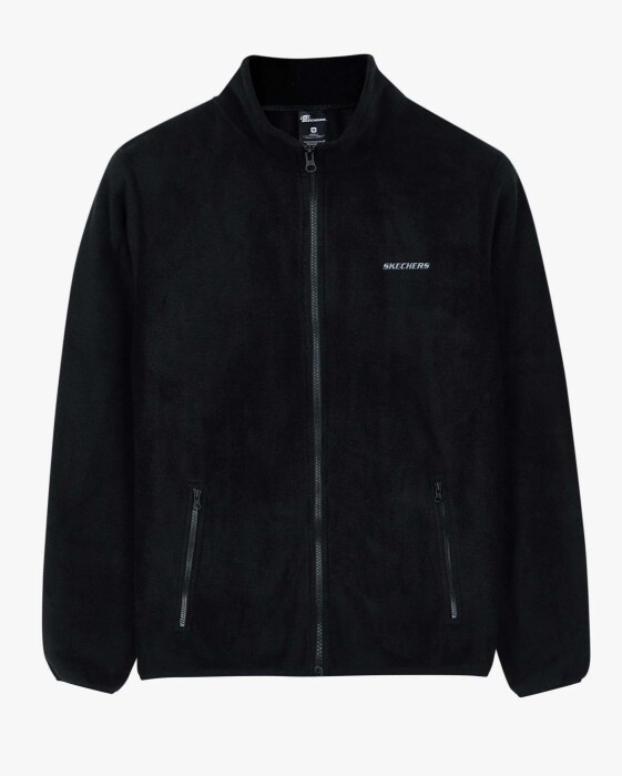 Skechers M Turtle Neck Full Zip Polar SİYAH Erkek Sweatshirt - 1