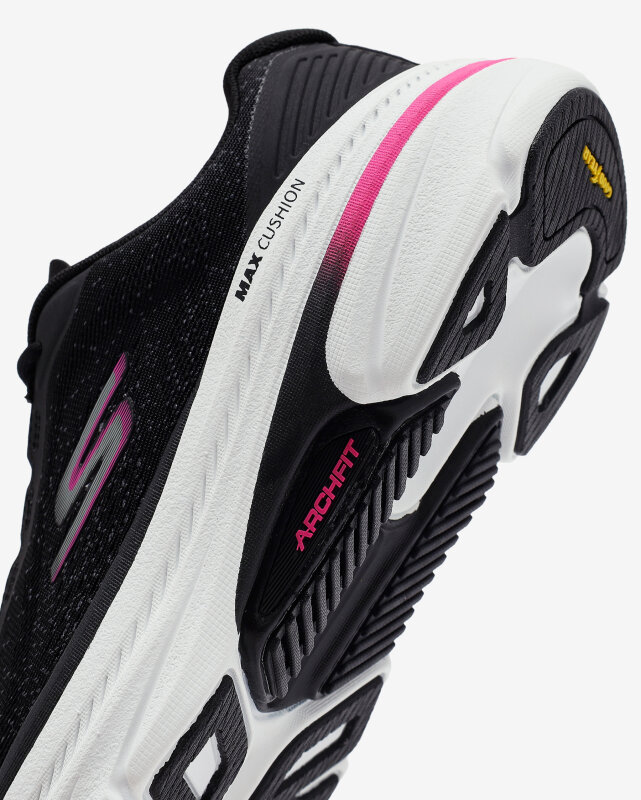 Skechers Max Cushioning Arch Fit 2.0 - Avenida Siyah Kadın Koşu Ayakkabısı - 8