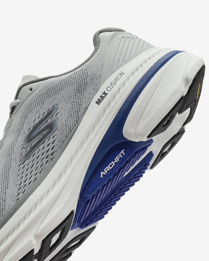 Skechers Max Cushioning Arch Fit 2.0 - Immense Cruiser Gri Erkek Koşu Ayakkabısı - 7