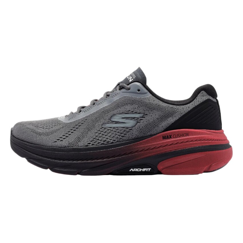 Skechers Max Cushioning Arch Fit 2.0-İmmense Cruiser Gri Erkek Koşu Ayakkabısı - 1