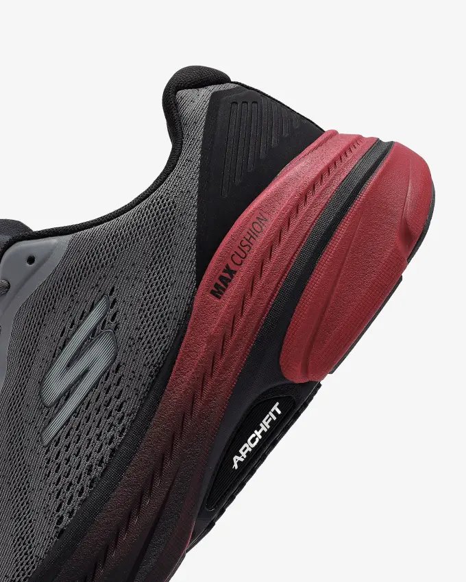 Skechers Max Cushioning Arch Fit 2.0-İmmense Cruiser Gri Erkek Koşu Ayakkabısı - 7