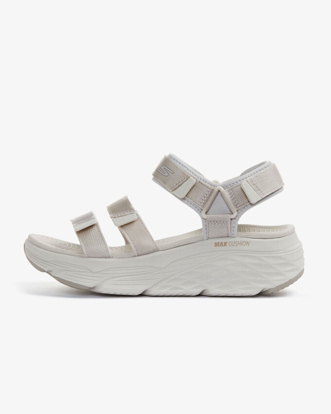 Skechers MAX CUSHIONING - LURED Bej Kadın Sandalet 140218 NAT - 2