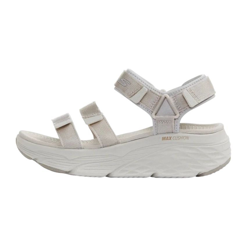 Skechers MAX CUSHIONING - LURED Bej Kadın Sandalet 140218 NAT - 1