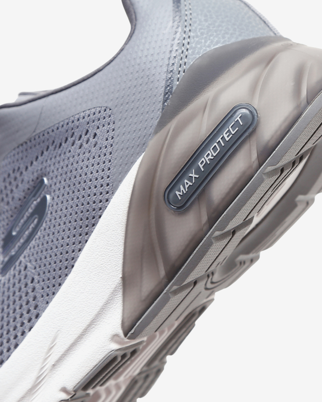 Skechers MAX PROTECT SPORT - SAFEGUARD Gri Erkek Günlük Ayakkabı - 8