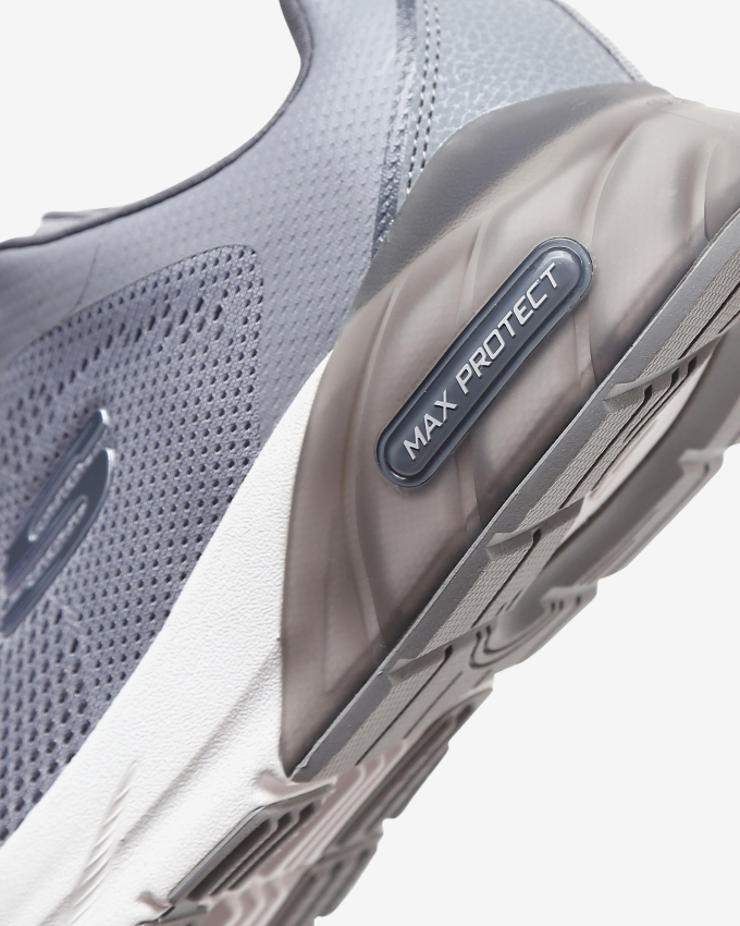 Skechers MAX PROTECT SPORT - SAFEGUARD Gri Erkek Günlük Ayakkabı - 8
