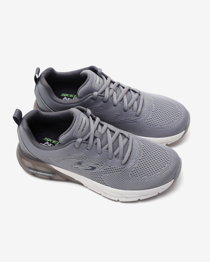 Skechers MAX PROTECT SPORT - SAFEGUARD Gri Erkek Günlük Ayakkabı - 4