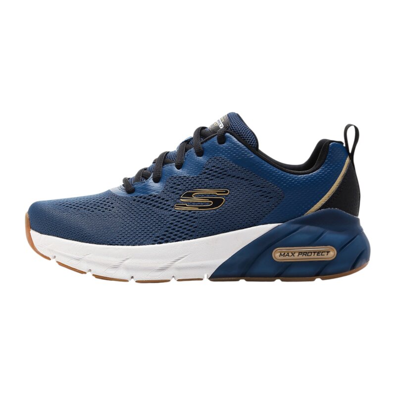 Skechers MAX PROTECT SPORT - SAFEGUARD Mavi Erkek Günlük Ayakkabı 