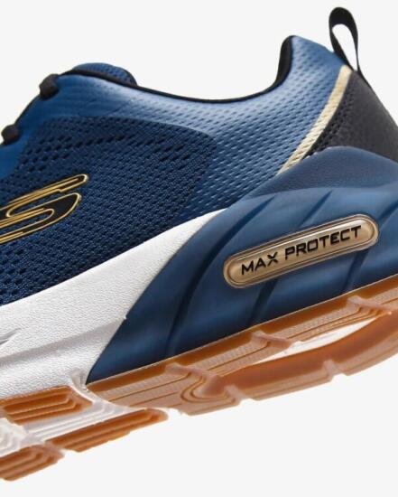 Skechers MAX PROTECT SPORT - SAFEGUARD Mavi Erkek Günlük Ayakkabı - 10