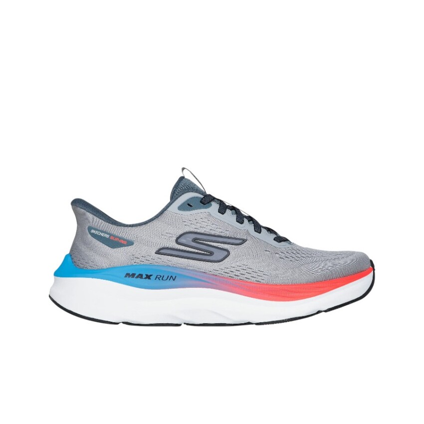 Skechers Max Run Gri Erkek Koşu Ayakkabısı - 2