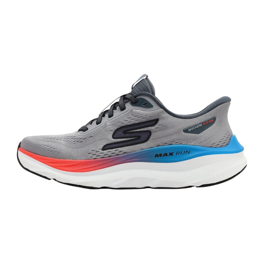 Skechers Max Run Gri Erkek Koşu Ayakkabısı - 1