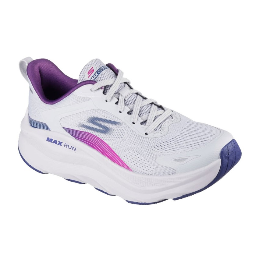 Skechers Max Run Pacewave Gri Kadın Koşu Ayakkabısı - 3