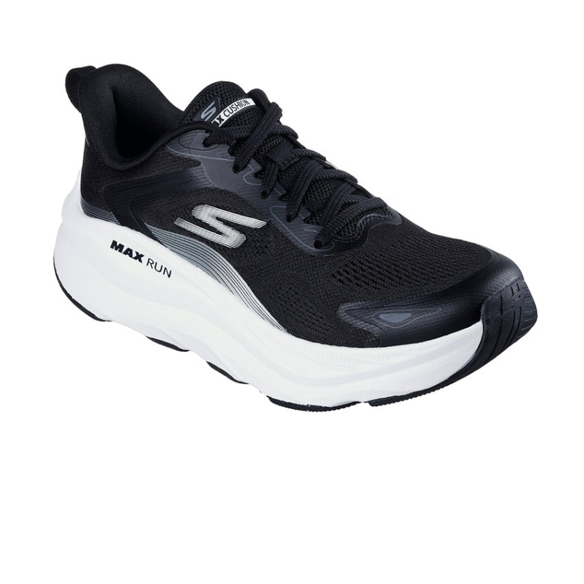 Skechers Max Run Pacewave Siyah Kadın Koşu Ayakkabısı - 3
