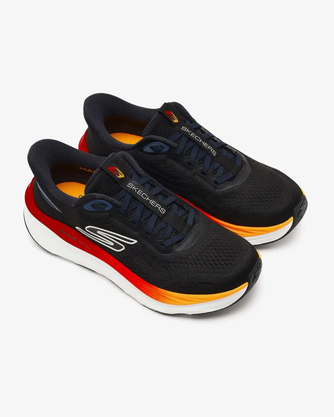 Skechers Max Run Siyah Erkek Koşu Ayakkabısı - 6