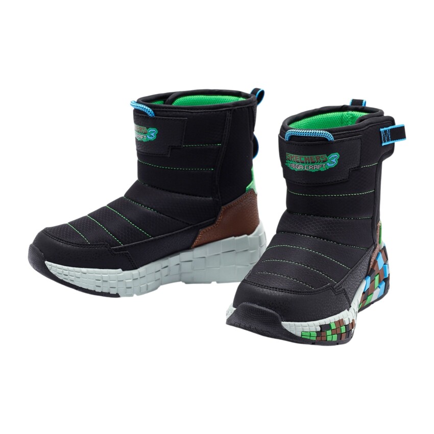 Skechers Megacraft 3.0 Siyah Çocuk Günlük Ayakkabı - 4
