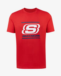 Skechers Mens Big Logo T-Shirt KIRMIZI Erkek Tshirt - 3