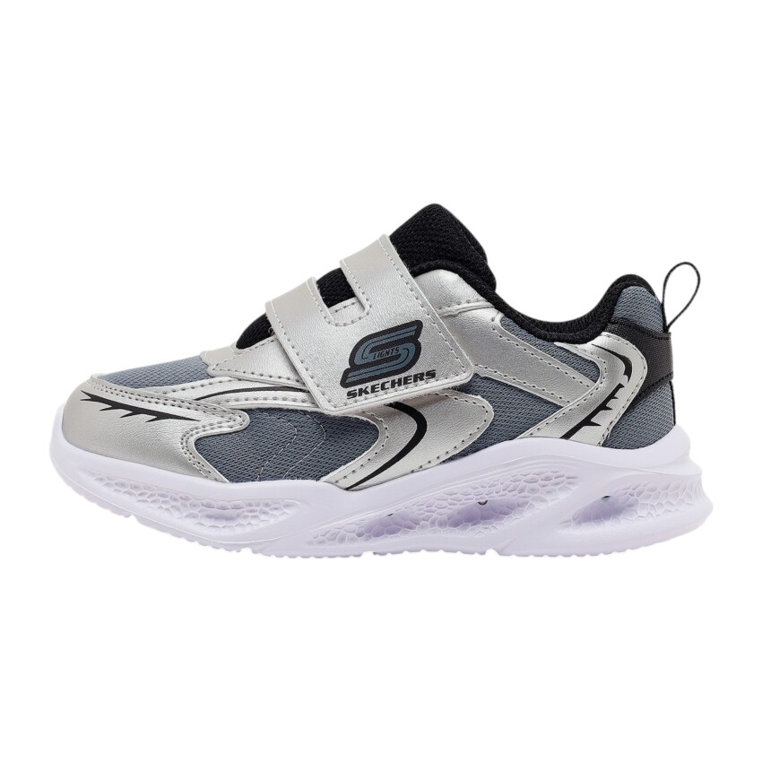 Skechers Meteor-Lights - Glow Spike Gri Çocuk Günlük Ayakkabı - 1