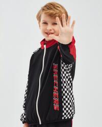 Skechers Micro Collection B Full Zip Jacket SİYAH Çocuk Eşofman Üstü - 4