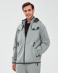 Skechers Micro Collection M Hooded Jacket Gri Erkek Eşofman Üstü - 2