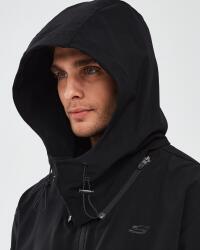 Skechers Micro Collection M Hooded Jacket SİYAH Erkek Eşofman Üstü - 5